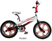 سبائك الخامس الفرامل العرف BMX الدراجات من قطعة واحدة عجلات المغنيسيوم