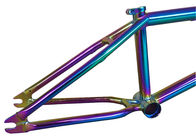 20 بوصة BMX دراجة قوس قزح إطار النفط بقعة أنبوب علوي كامل crmo 20.75 &quot;RC 336 مللي متر رأس متكامل أنبوبميد bb الفرامل القابلة للإزالة